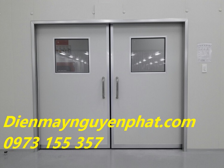 Cửa tự động ph&ograve;ng sạch CT803